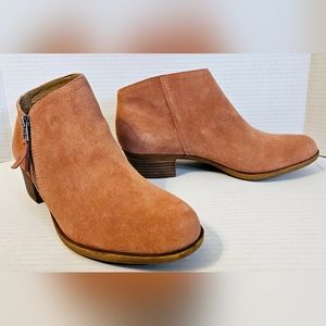 Lucky Brand Women's LK-Brielley2 Leather/Suede Bootie